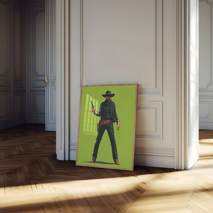 Wild West Gunslinger Poster