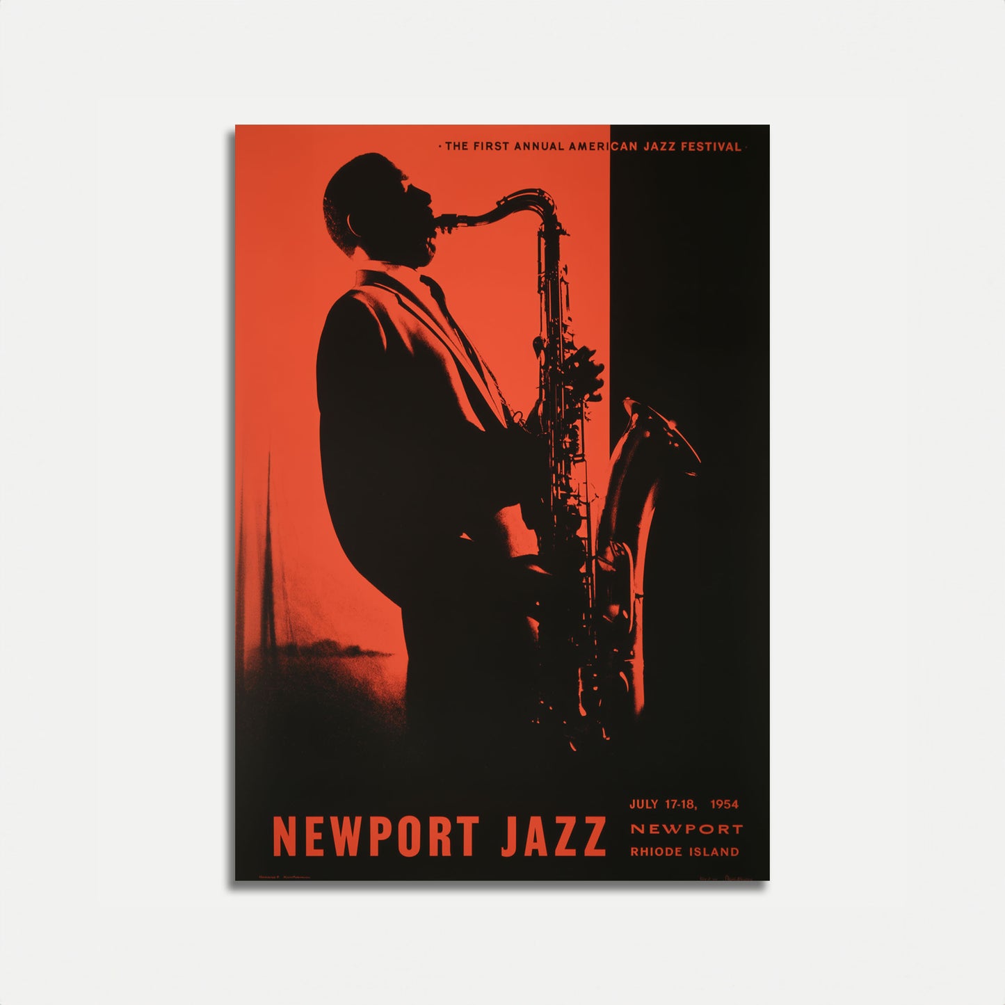 Newport Jazzfestival 1954 Plakat