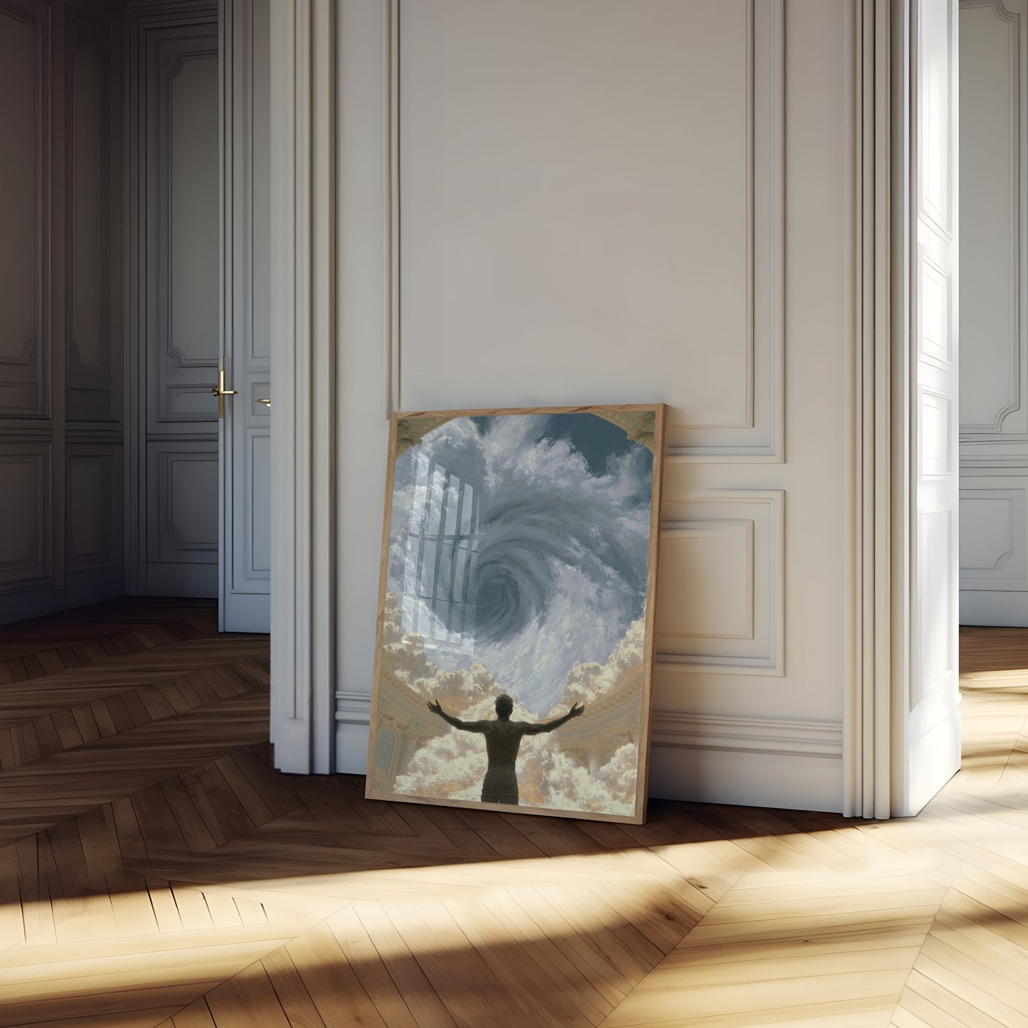 Transcendence Above the Clouds Poster