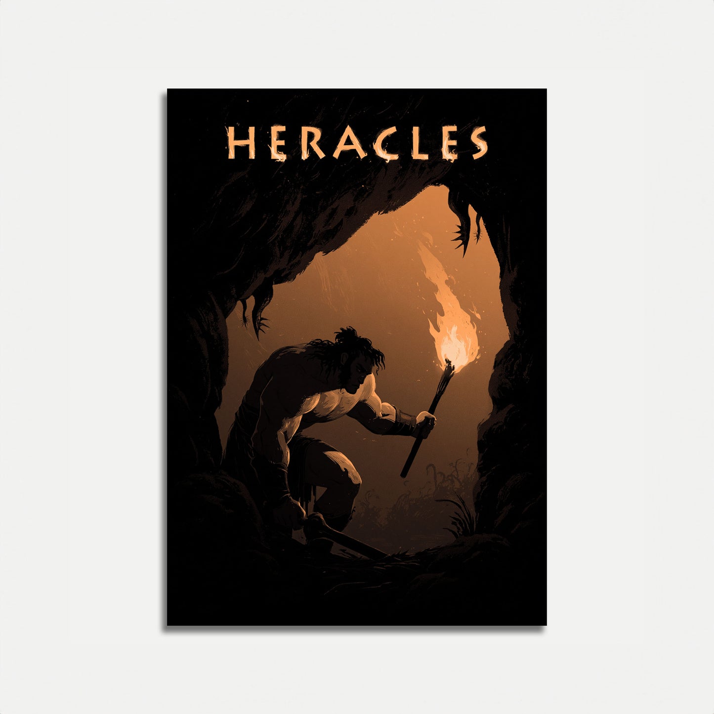 Heracles in the Cave Poster