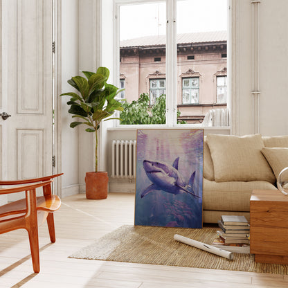 Underwater Shark Majesty Poster