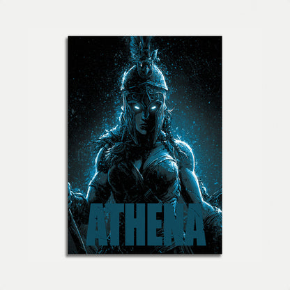 Athena Warrior Goddess Poster