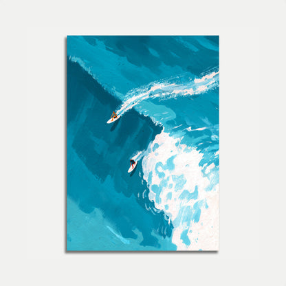 Epic Waves Surfing Poster