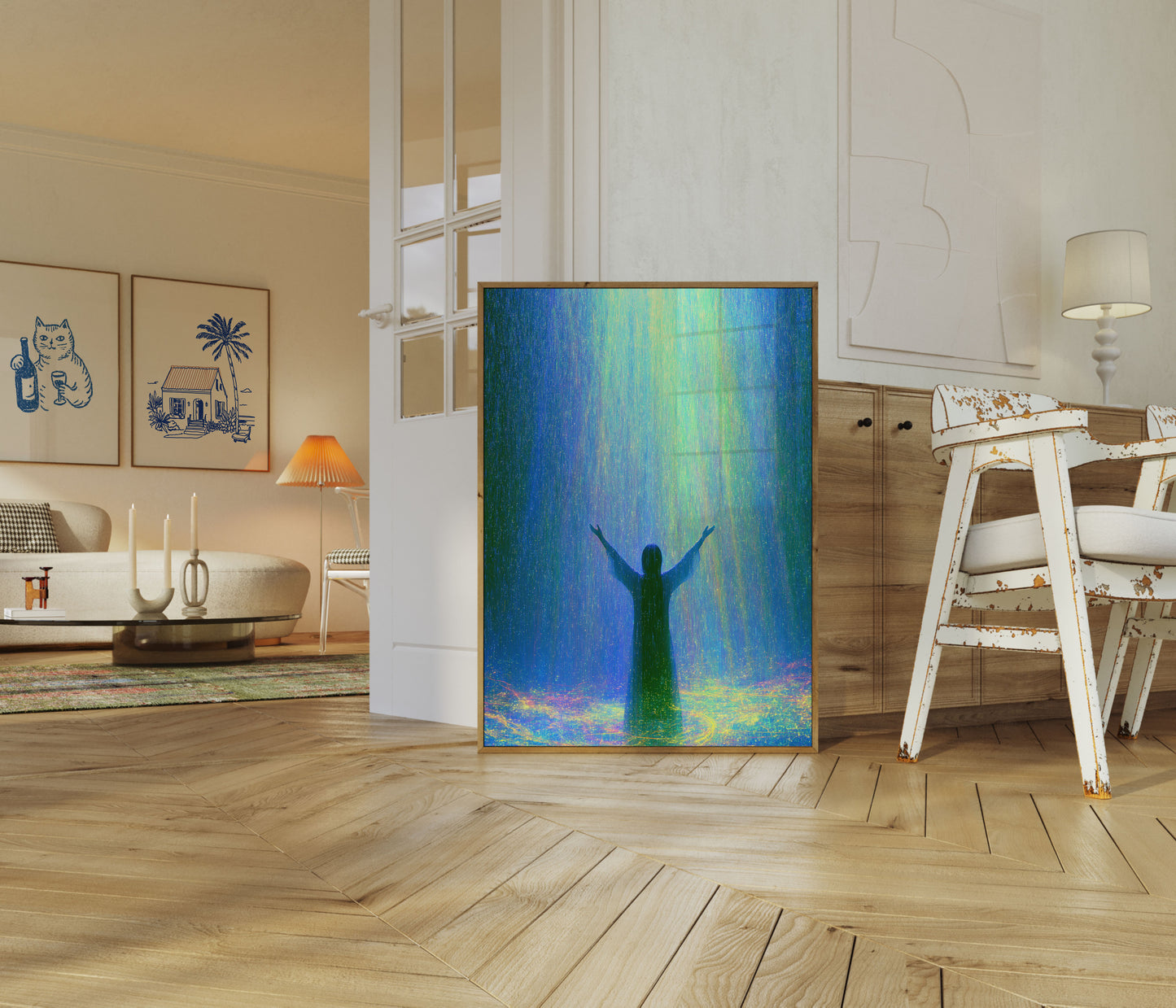 Åndelig Oppvåkning Energi Plakat