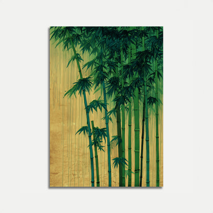 Lugn Bambuskog Poster