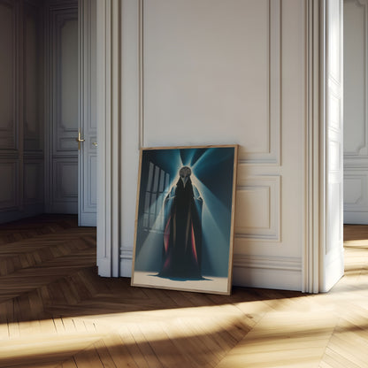 Mysterious Bird Plague Doctor Poster