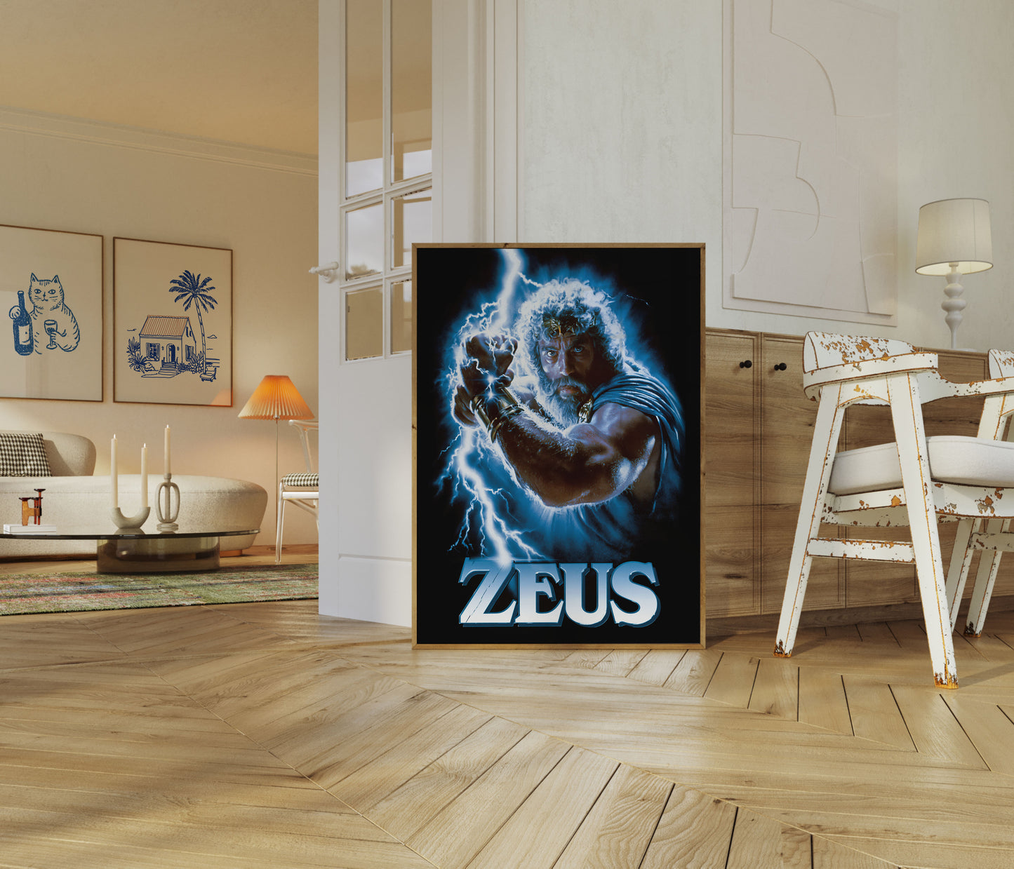 Zeus King of Gods Poster