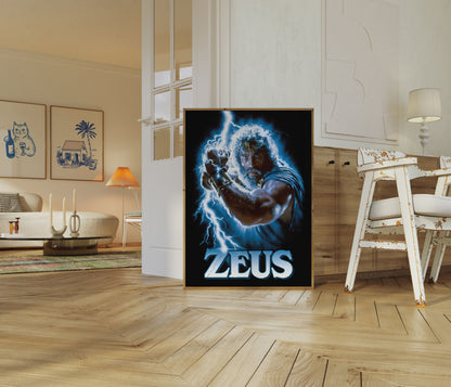 Zeus King of Gods Poster