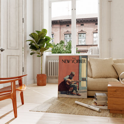 Soulful Street Musician Poster