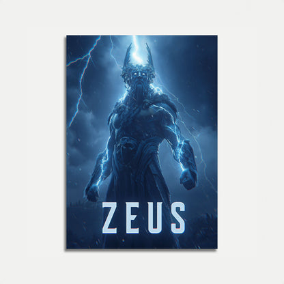 Plakát Zeus, Bůh hromu