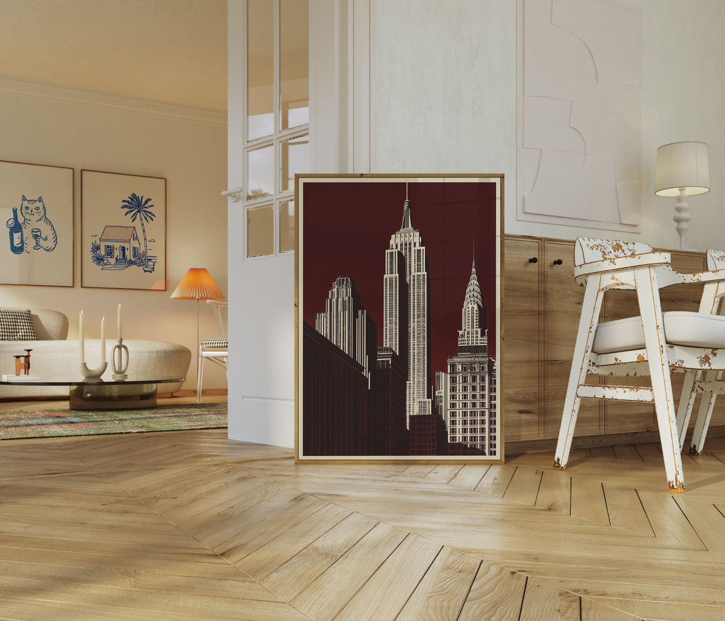 New York City Skyline Poster