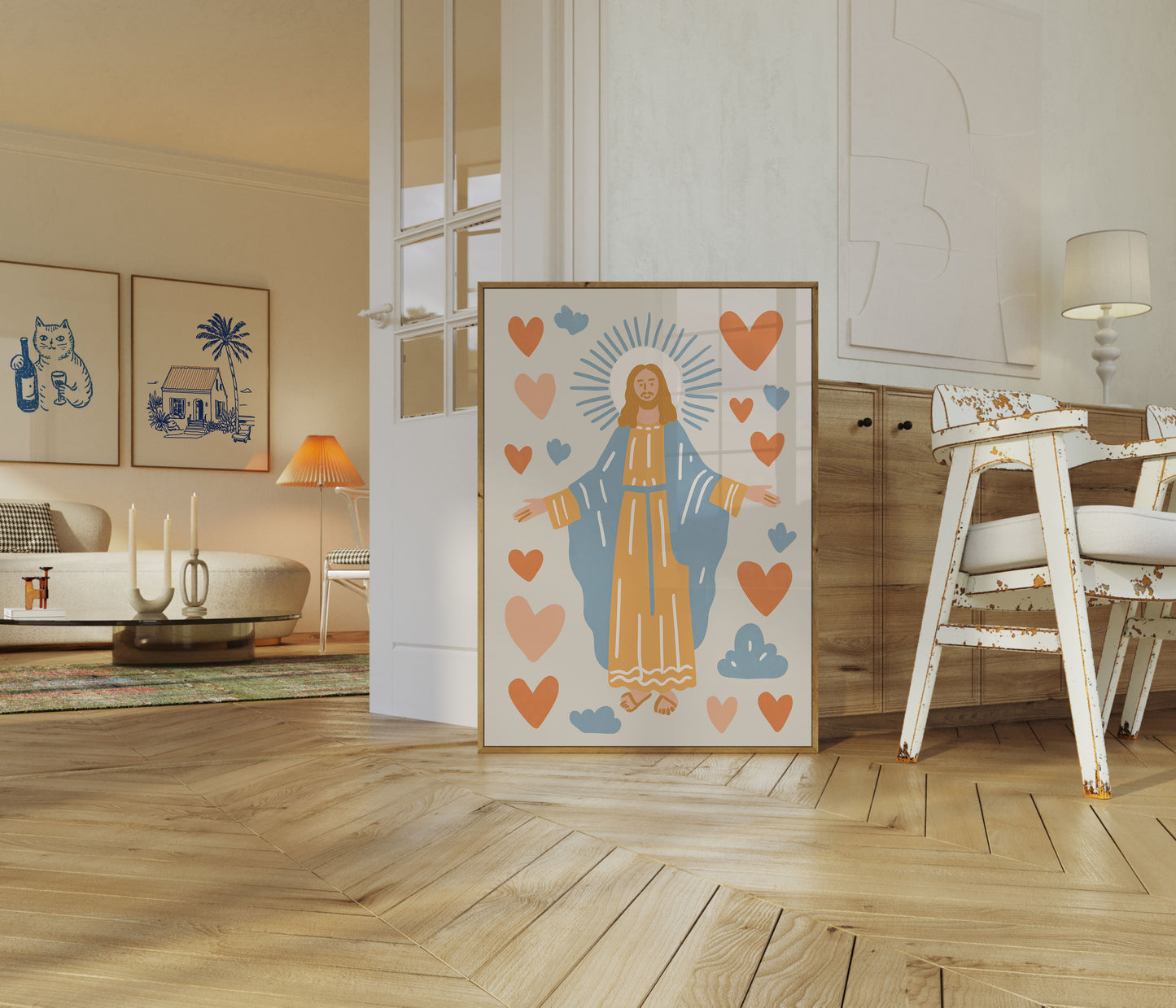 Divine Love Radiance Poster