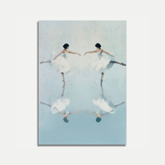Balletdansers in Symmetrie Poster