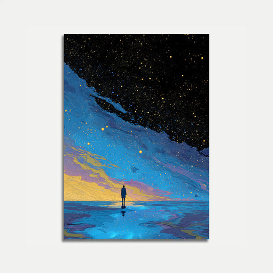 Cosmic Journey Solitude Poster