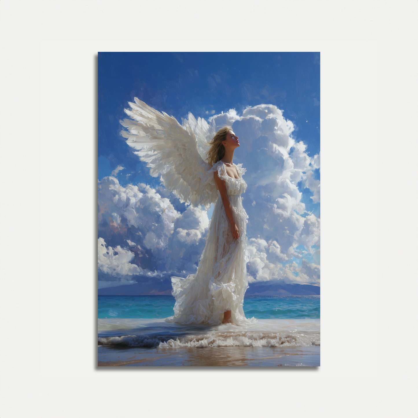 Angel of the Seashore Poster