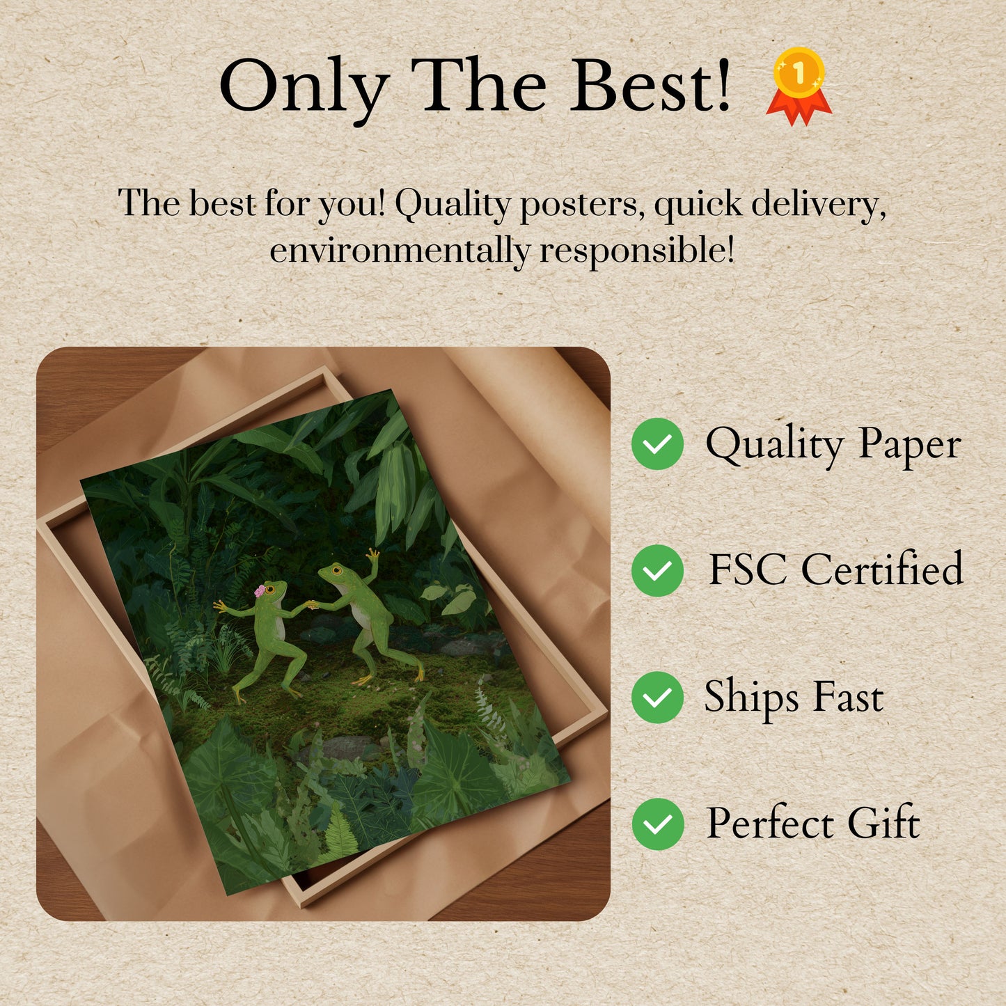 Rane Danzanti nella Giungla Poster