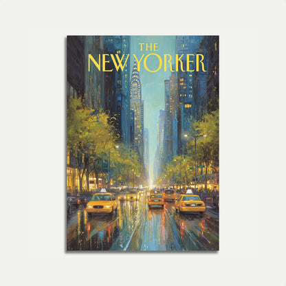 New York City Twilight Poster