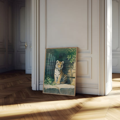 Majestic Tiger Sanctuary Poster