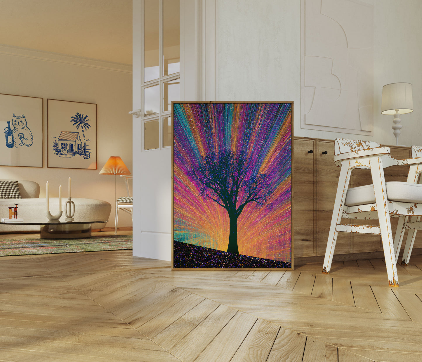 Poster Albero della Vita Radioso