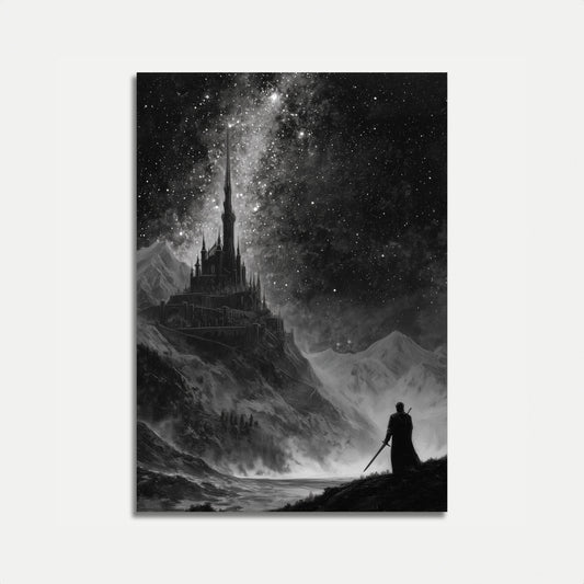 Pôster do Castelo de Fantasia Sob a Luz das Estrelas