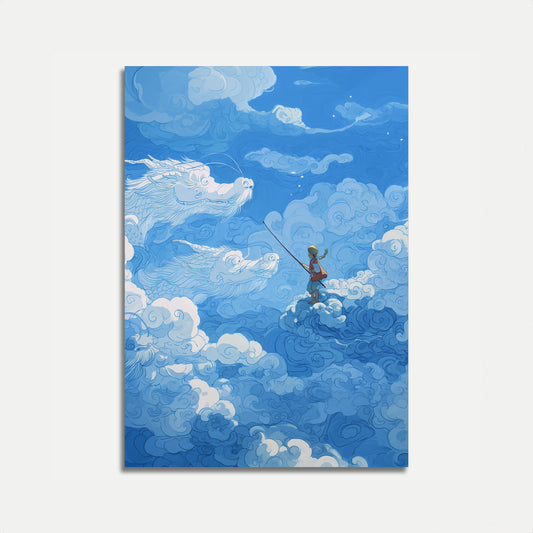 Cloud Dragons Adventure Poster