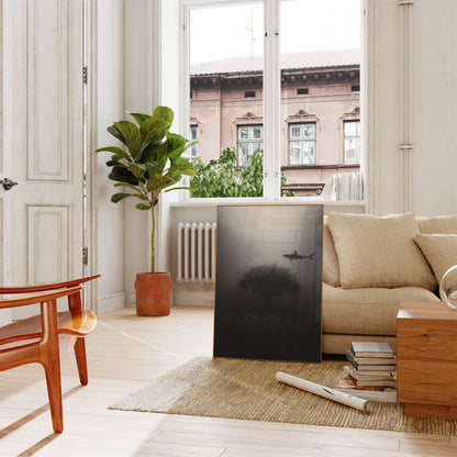 Mysterious Underwater Shark Poster