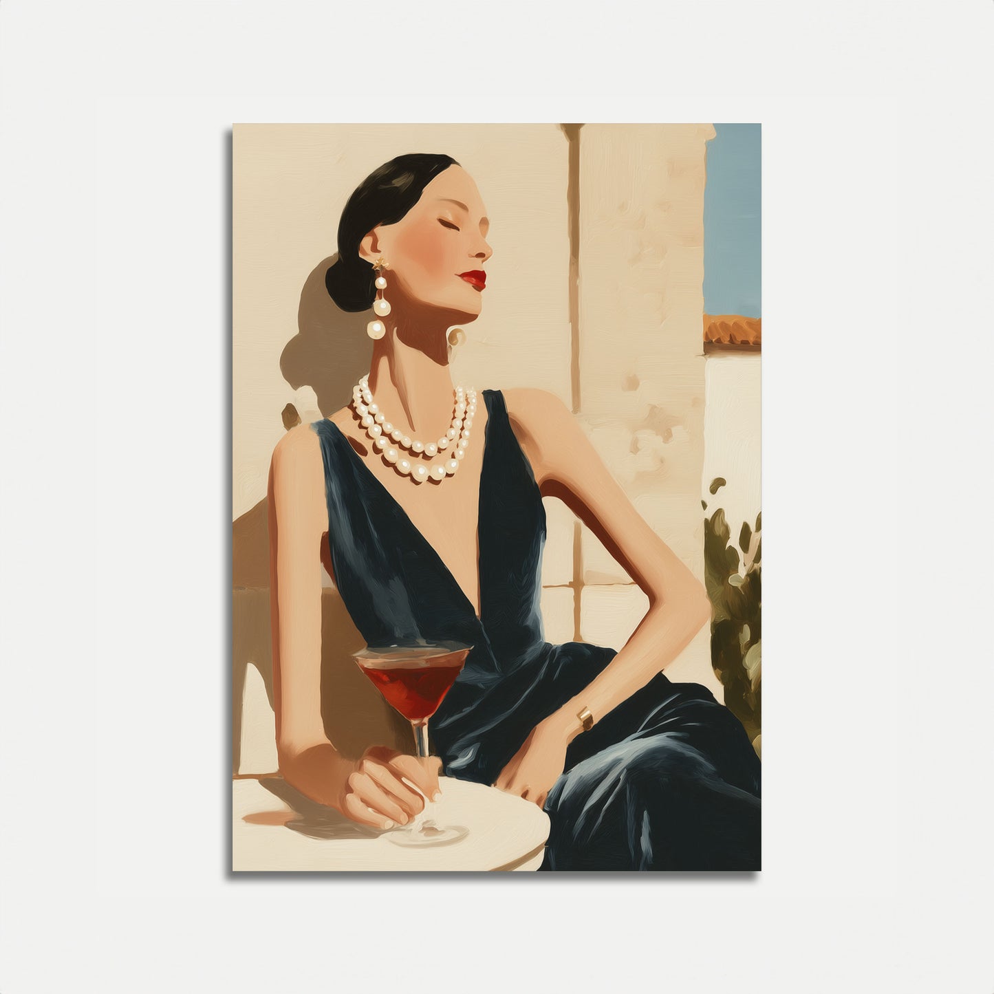 Elegant Cocktail Hour Poster
