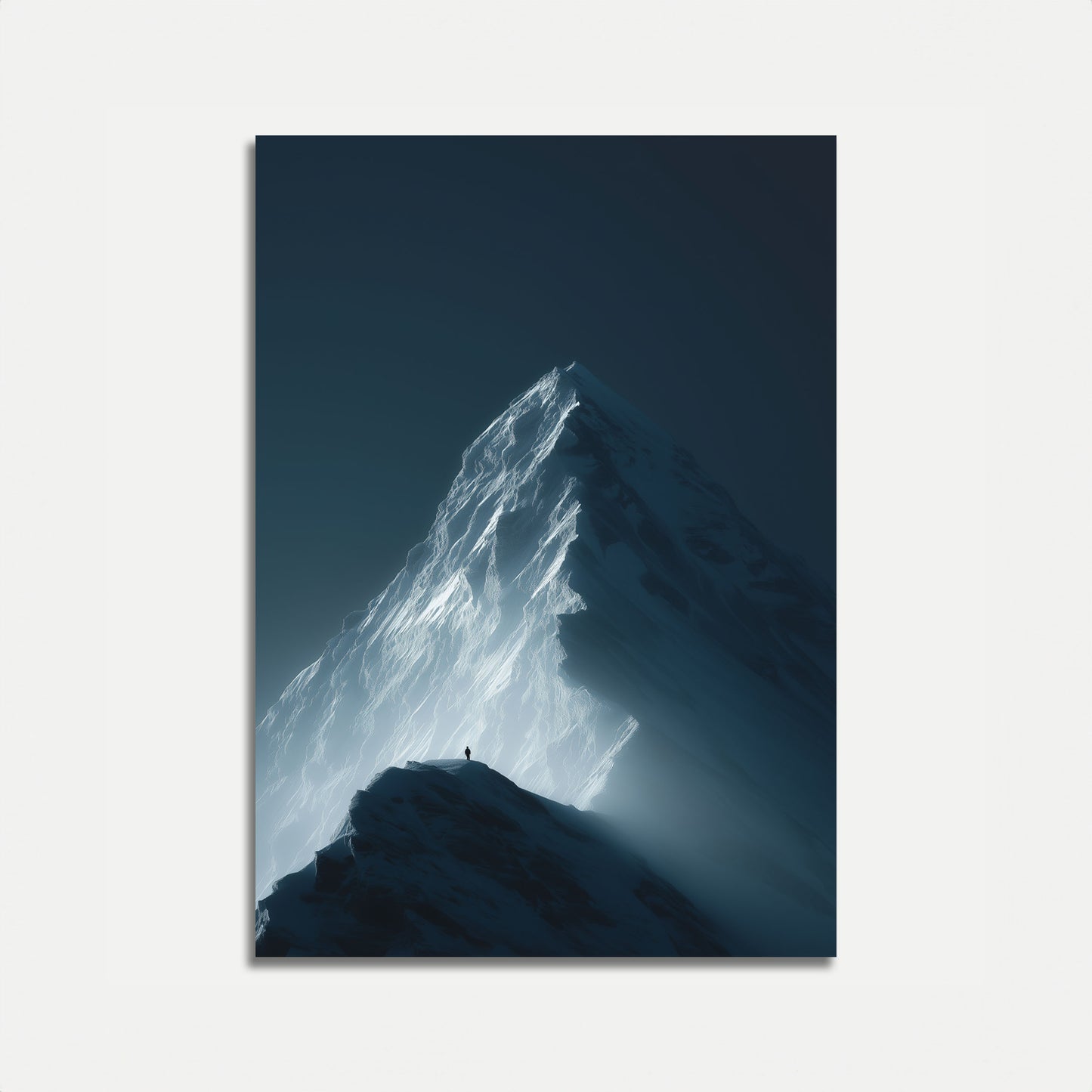 Solitaire Bergtop Veroverings Poster