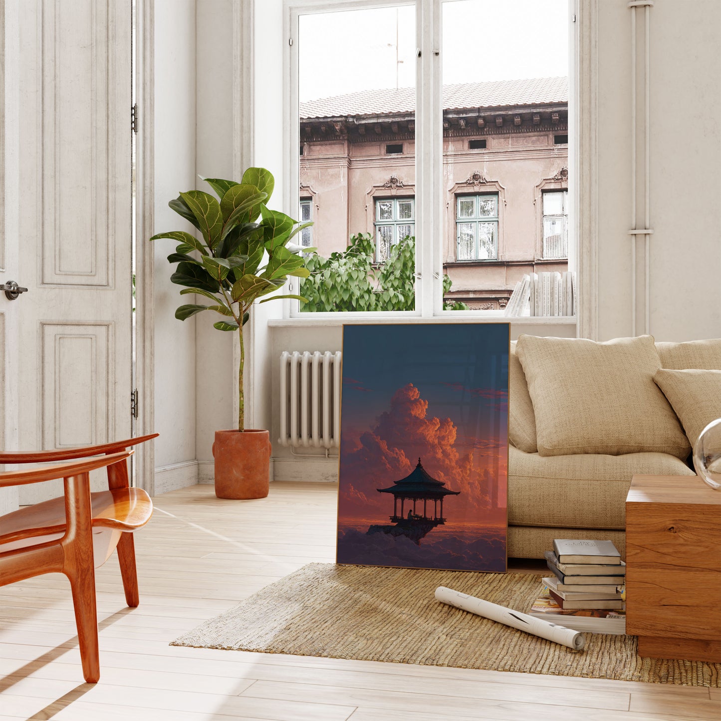 Celestial Meditation Sanctuary Poster