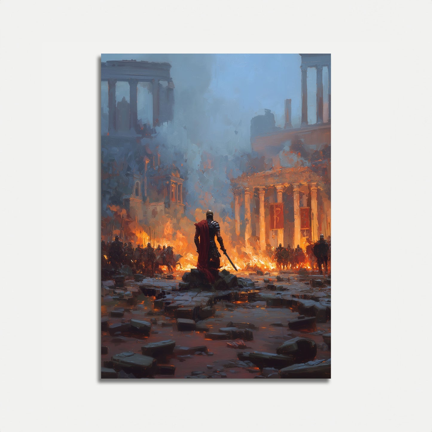 Roman Warrior's Last Stand Poster