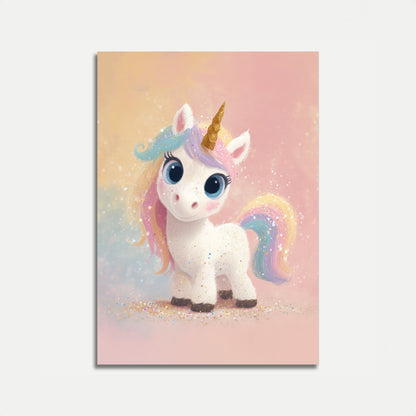 Poster di Magia dell'Unicorno Arcobaleno