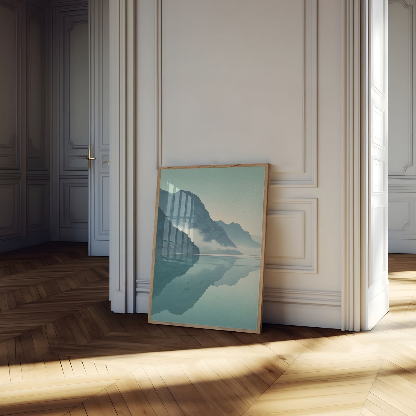 Fjellsjø Refleksjon Plakat