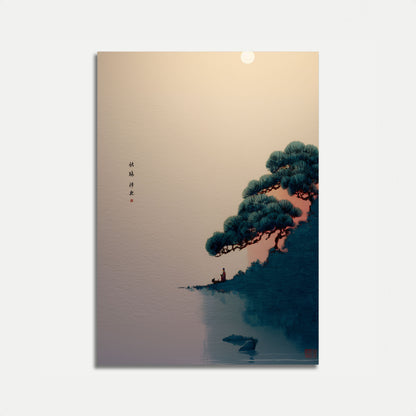 Zen Pine Landschapsposter