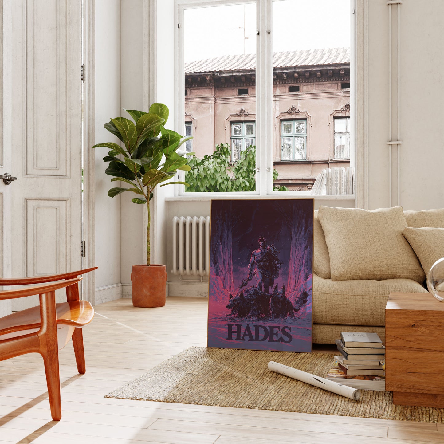 Hades Greek Mythology Poster