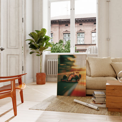 Plakát Formula 1 Speed Racing