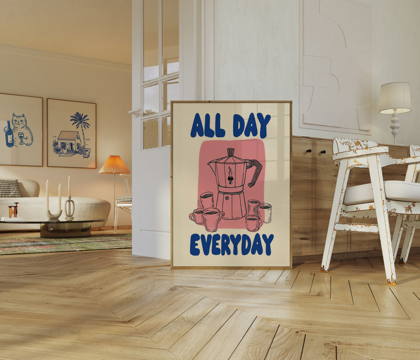 All Day Coffee Ritual Poster