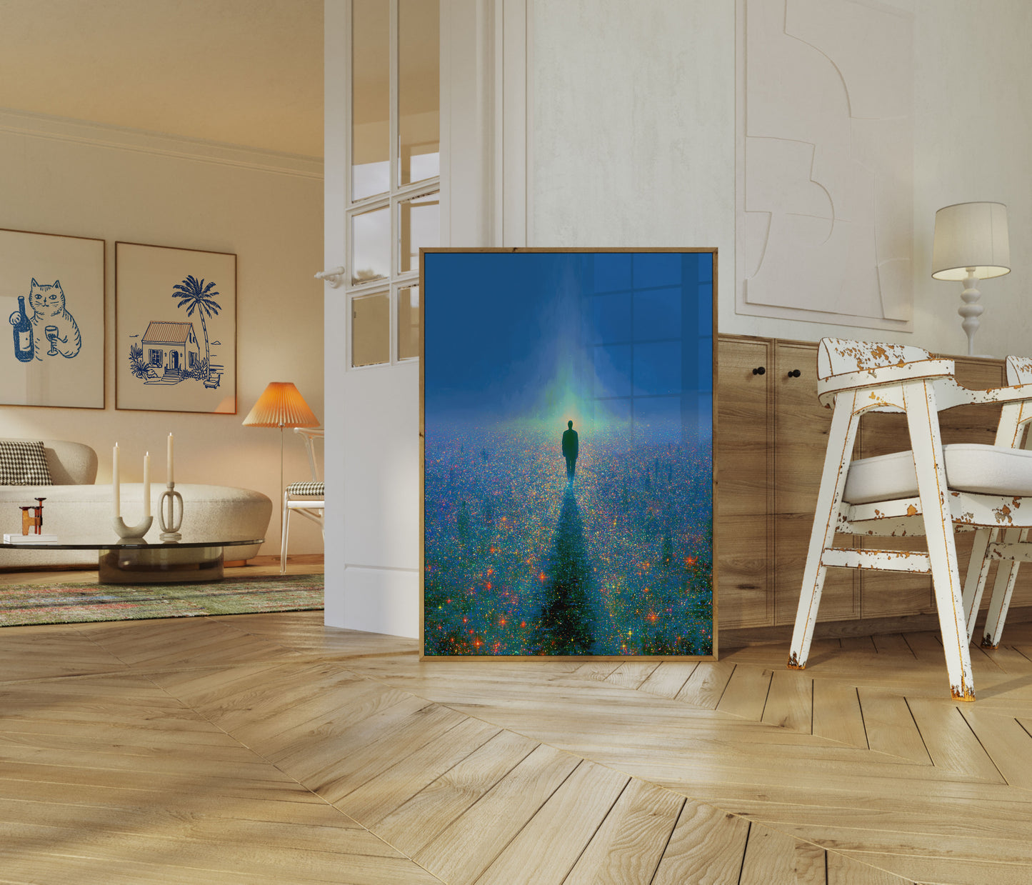 Risveglio Spirituale Poster Luce