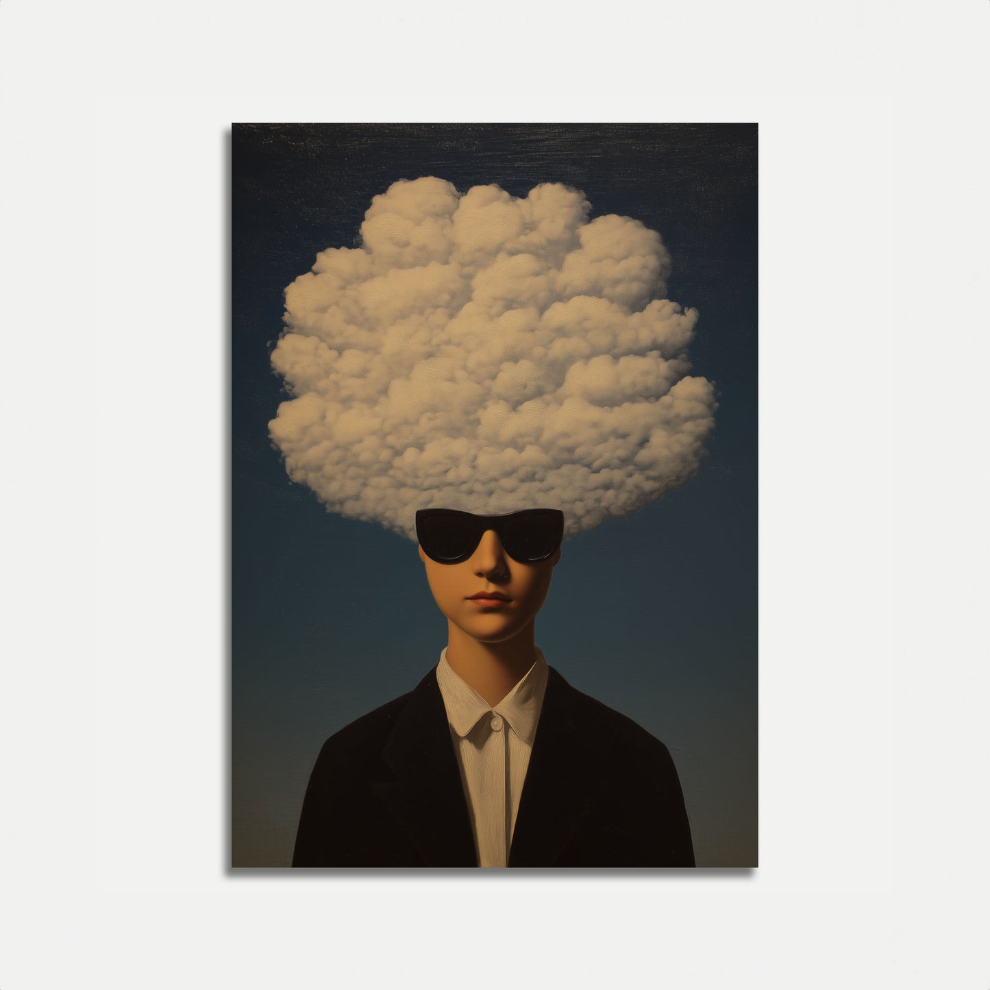 Cloud Mind Surrealist Poster