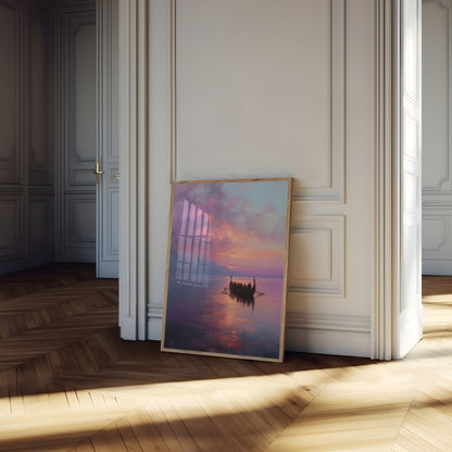 Viking Voyage at Sunset Poster

Vikingetogt ved solnedgang plakat