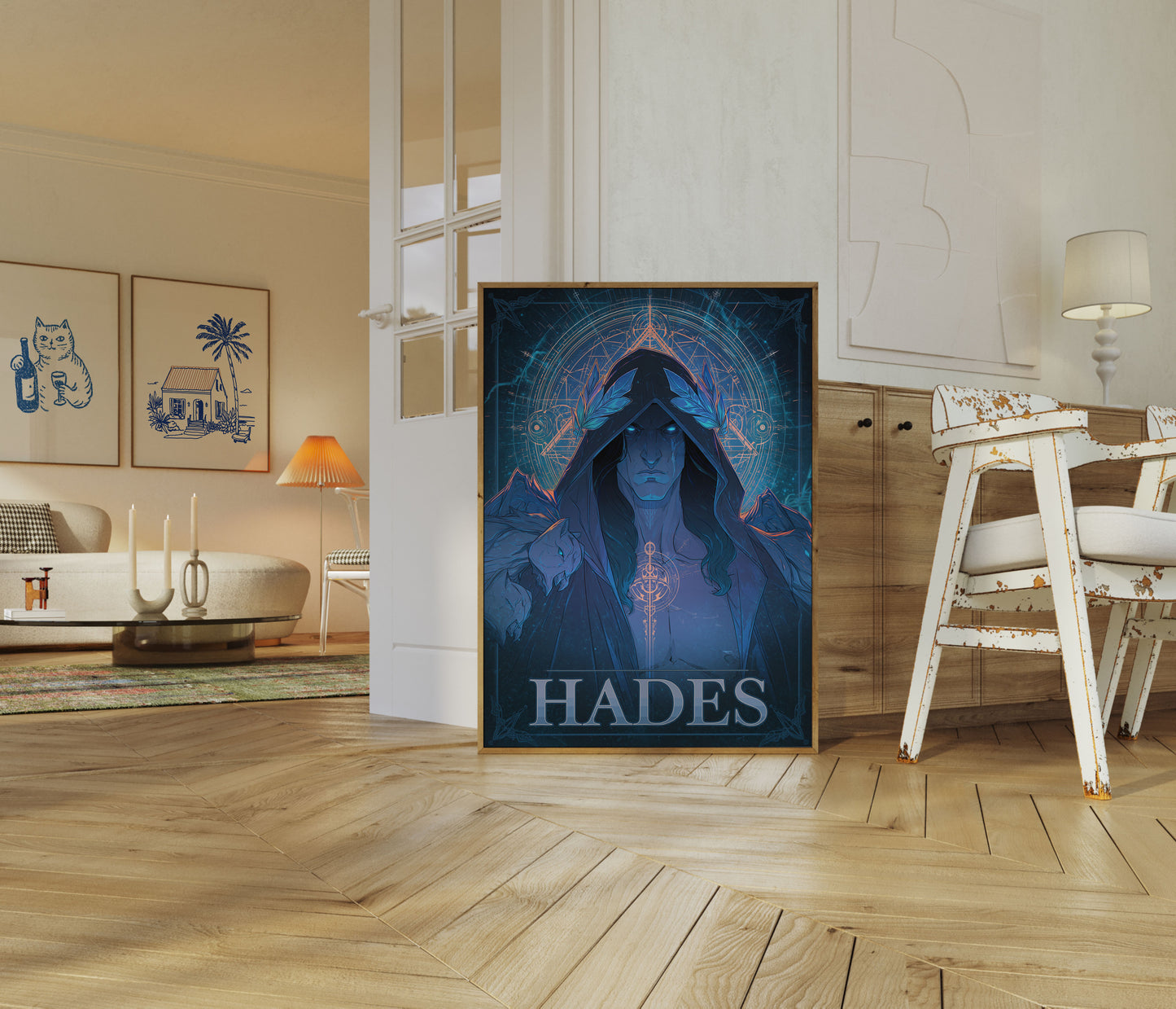 Hades Gott der Unterwelt Poster