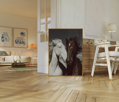 Ethereal Equine Companions Poster