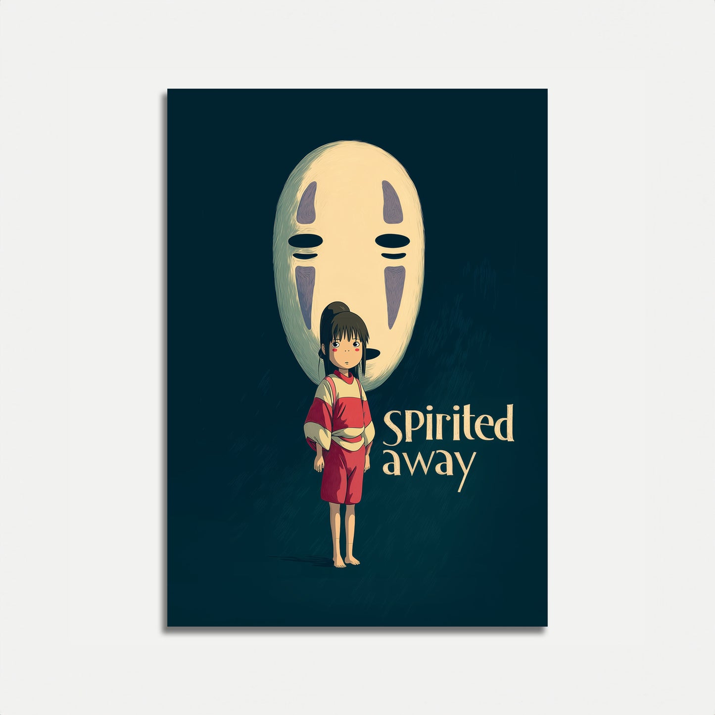 No-Face Spirited Away Poster
