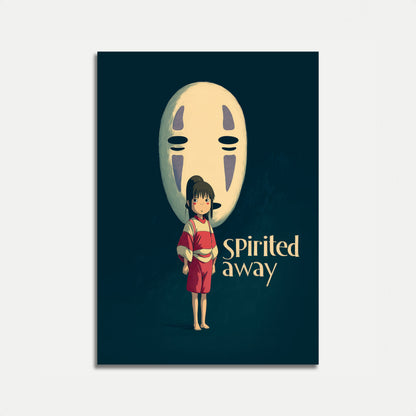 No-Face Spirited Away Poster