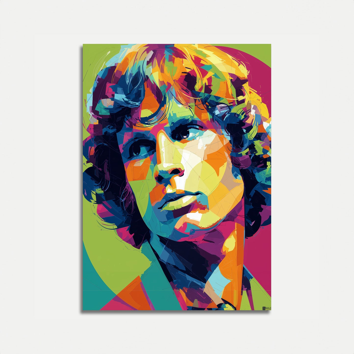 Živoucí Legenda Rocku Jim Morrison Plakát