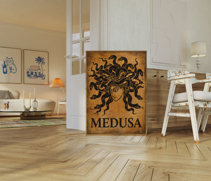 Medusa Classical Mythology Poster