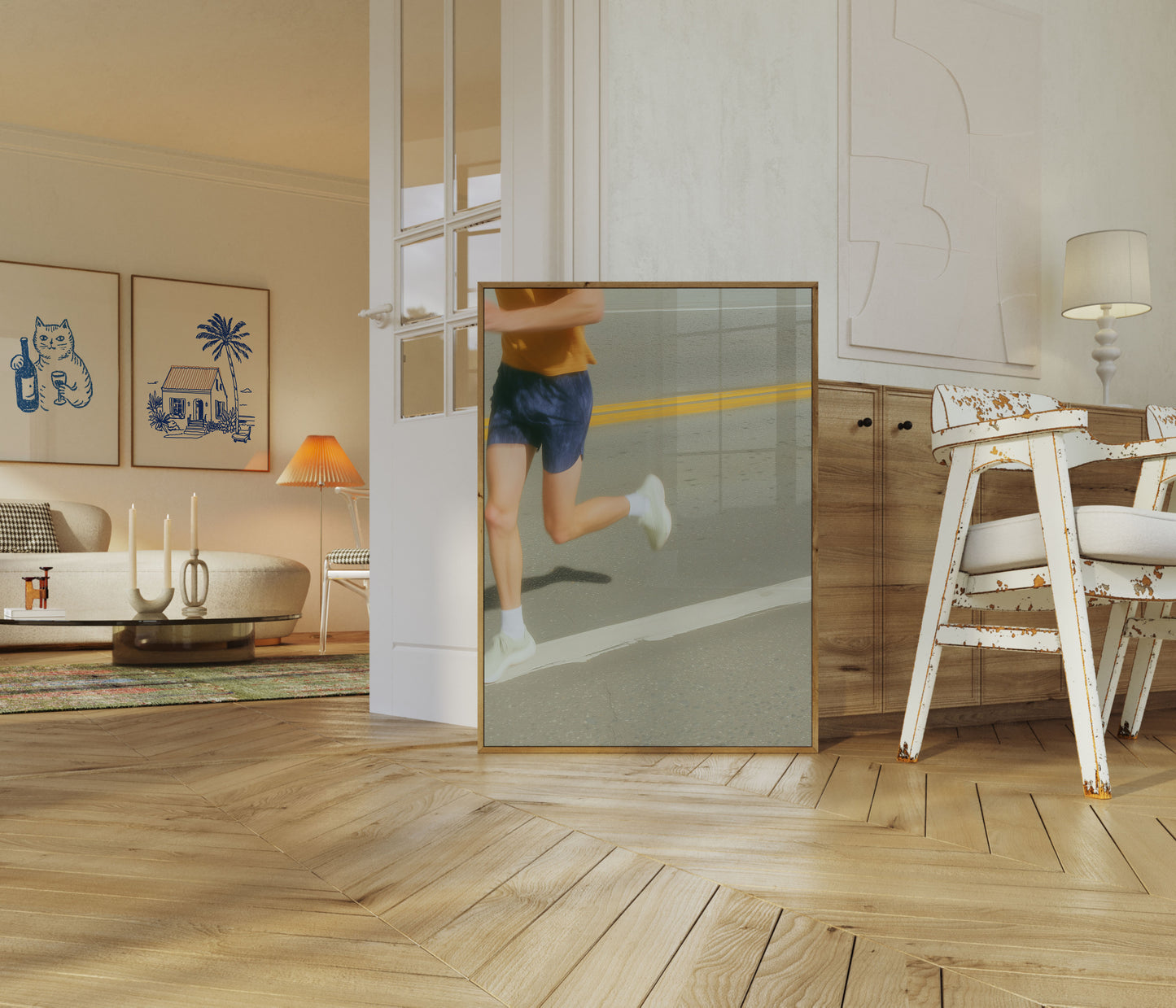 Urban Runner Motion Poster