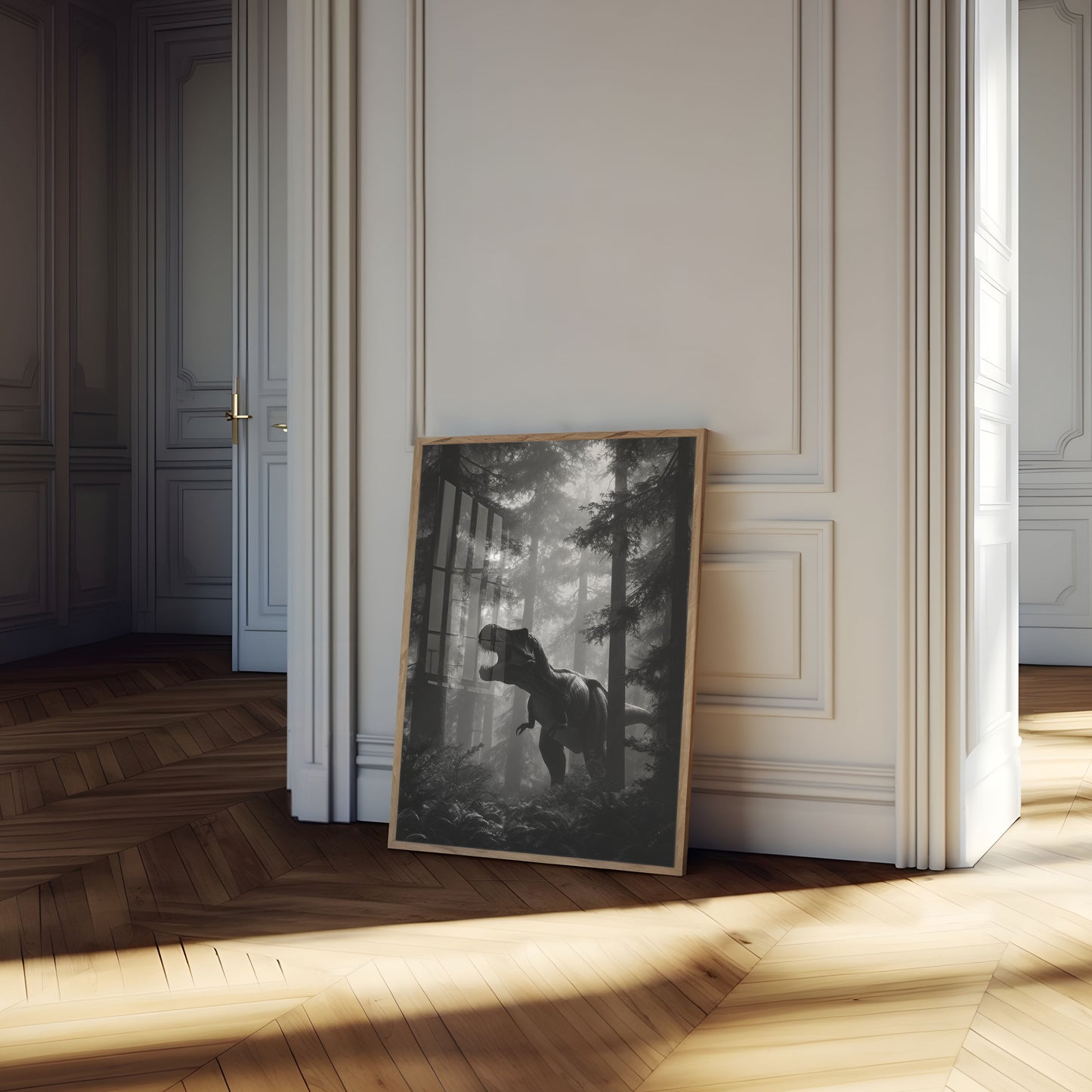 Primeval Forest Dinosaur Poster