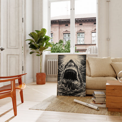 Haai Aanval Predator Poster