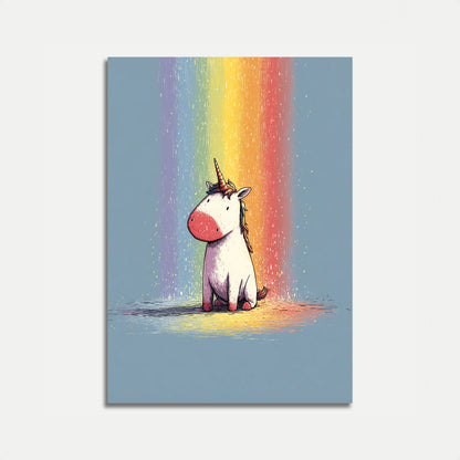 Poster di Magia dell'Unicorno Arcobaleno