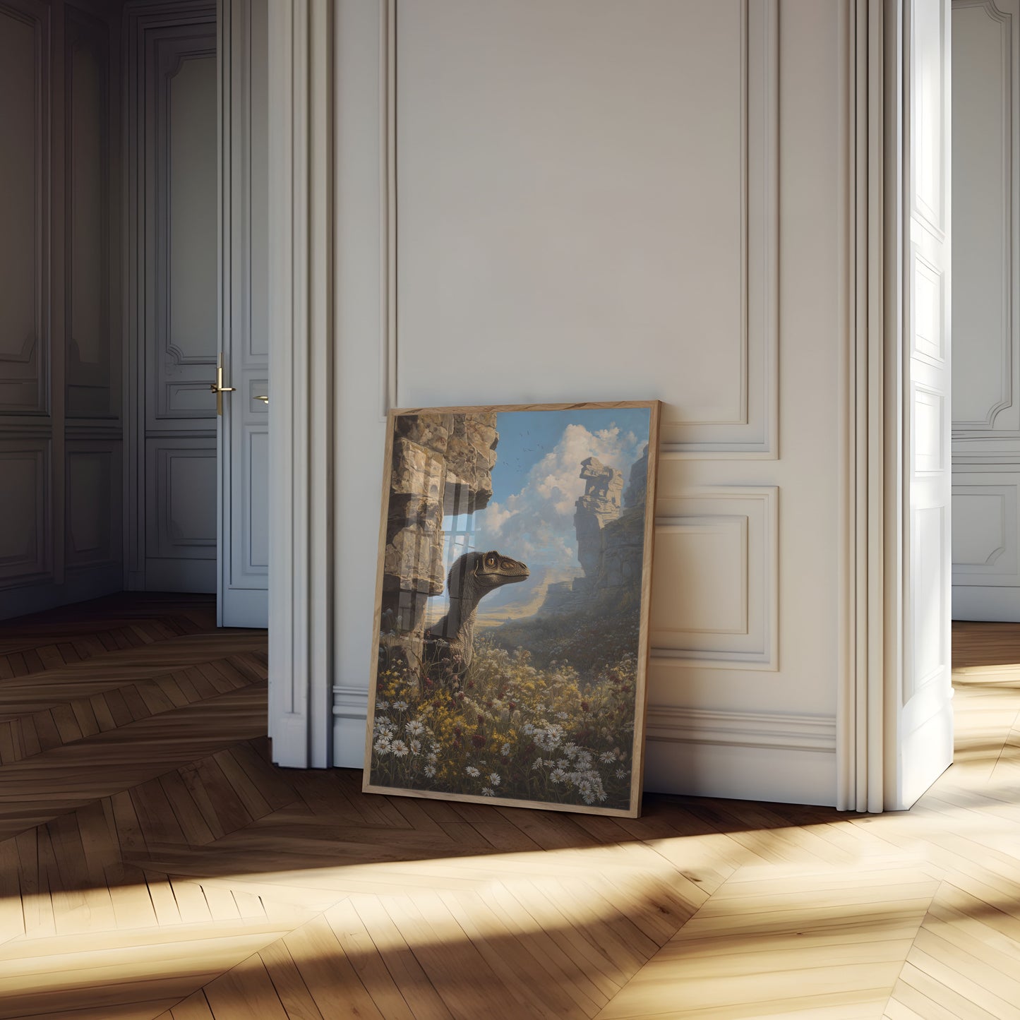 Ancient Dinosaur Valley Poster